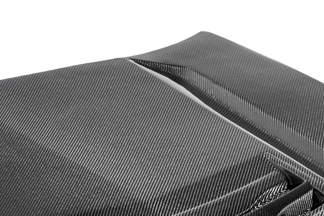 2020+ Cadillac CT4 / CT4-V / CT4-V Black Wing / CT4 SPORT | Blackwing Style Carbon Fiber Vented Front Hood