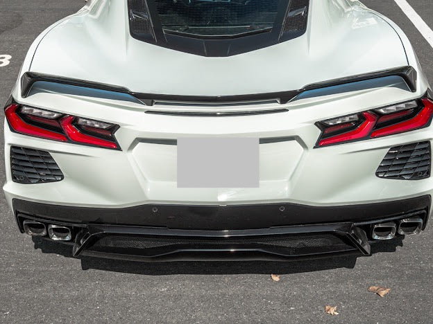2020+ CHEVROLET CORVETTE C8 STINGRAY & Z51 | WICKERBILL REAR TRUNK SPOILER WING