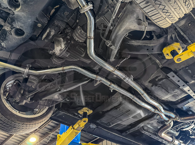 2005-2006 PONTIAC GTO | T-304 STRAIGHT-THROUGH CAT-BACK EXHAUST W/ 4" TIPS