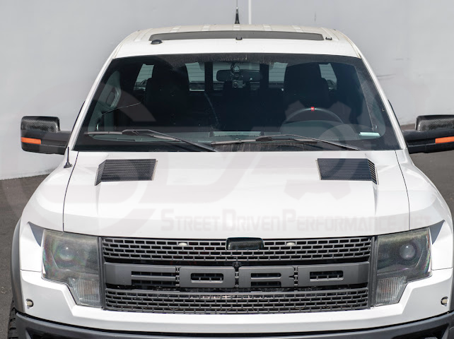 2009-2014 Ford F-150 Raptor SVT | Factory Style Carbon Fiber Mirror Covers Replacement