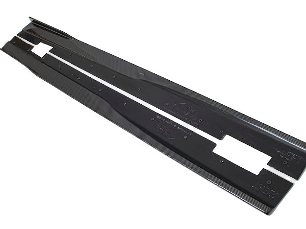 2008-09 PONTIAC G8 CARBON FIBER FRONT SPLITTER & SIDE SKIRTS GROUND EFFECTS