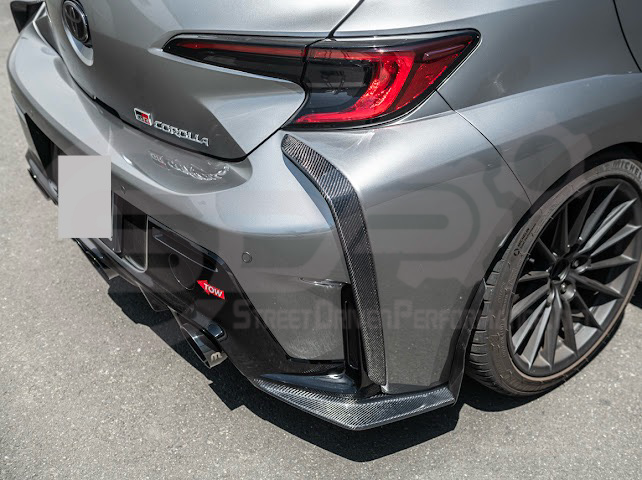 2023-UP GR COROLLA | JDM VRS STYLE REAR BUMPER GARNISH EXTENSION