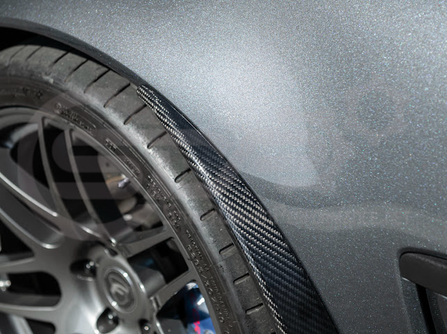 2005-2013 Chevrolet Corvette C6 |Z06 ZR1 STYLE CARBON FIBER Front & Rear Splash Guard Mud Flaps