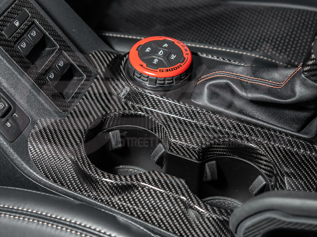 2021-UP FORD BRONCO CARBON FIBER GEAR SHIFT PANEL TRIM COVER