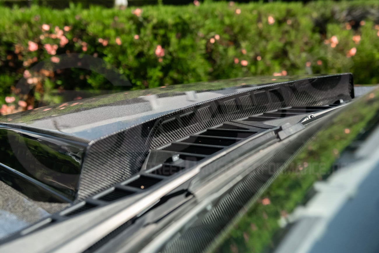 2021-UP FORD F-150 | SDP PERFORMANCE STYLE CARBON FIBER FRONT COWL HOOD