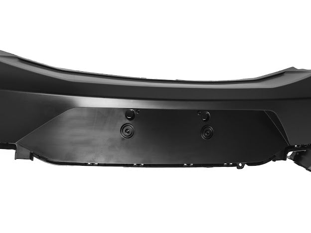 2024-Up Ford Mustang S650 | Factory Style PRIMED BLACK Rear Bumper Cover Replacement