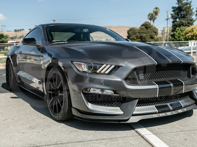 2015-2020 FORD MUSTANG SHELBY GT350 | FRONT UPPER GRILLE INSERTS PAIR