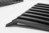 09-14 Ford F150 Raptor SVT Replacement Carbon Fiber Side Fender Vent Trim Covers and Hood Vents Package