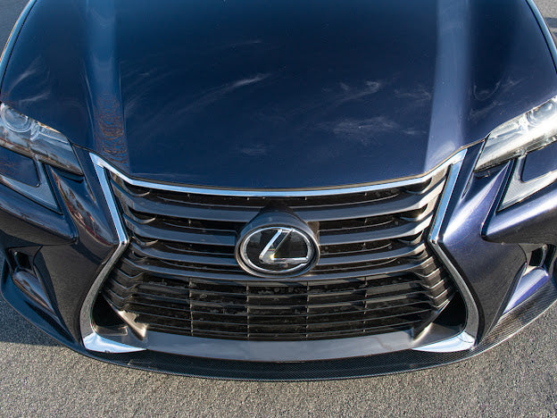 2016-2020 Lexus GS-Series JDM Lexon Style CARBON FIBER Front Bumper Lip Splitter