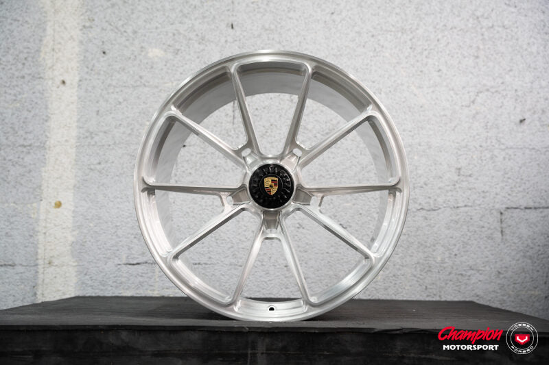 Vossen X Champion RS92 21X13 / ET31 / Brushed Gloss Clear Wheel / Centerlock / 911 GT3RS 992- Rear