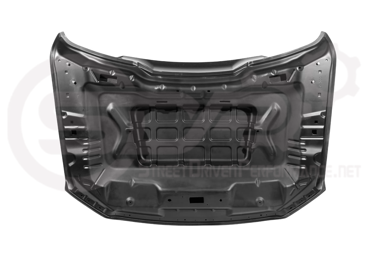 2021-UP FORD F-150 | SDP PERFORMANCE STYLE CARBON FIBER FRONT COWL HOOD