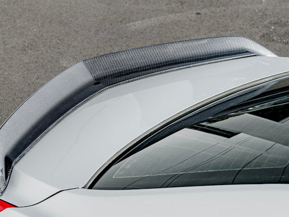 2016 - 2019 Cadillac ATS-V Sedan | Carbon Fiber SDP Style Rear Trunk Lid Spoiler Wing