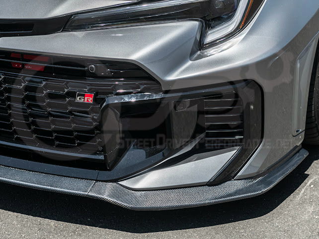 2025-UP TOYOTA GR COROLLA | GR STYLE 3 PIECE FRONT SPLITTER LIP GROUND EFFECTS