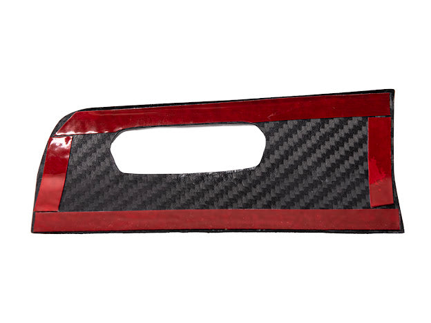 2020+ CHEVROLET CORVETTE C8 CARBON FIBER HUD HEADLIGHT SWITCH BUTTON PANEL COVER