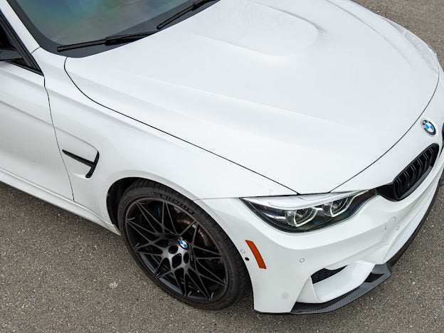 2015-2020 BMW F80 M3 & F82 / F83 M4 | Club Sport Style CARBON FIBER Front Lower Lip Splitter Ground Effects