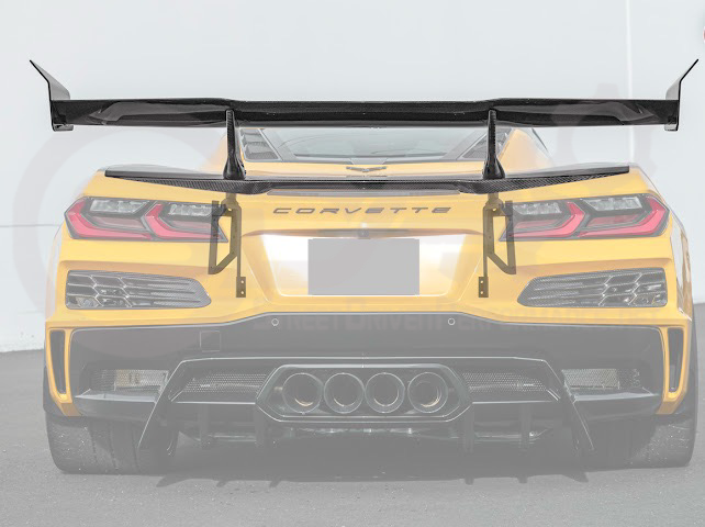 2023-UP CORVETTE C8 Z06 | ZR1 STYLE REAR WING SPOILER