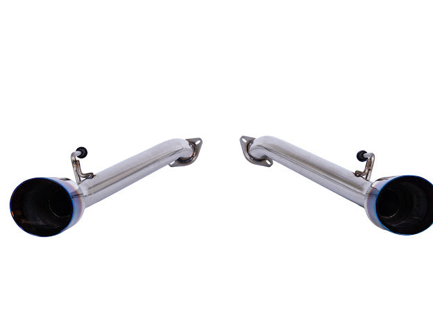 2017-UP INFINITI Q60 MUFFLER DELETE DUAL BURNT TIPS EXHAUST