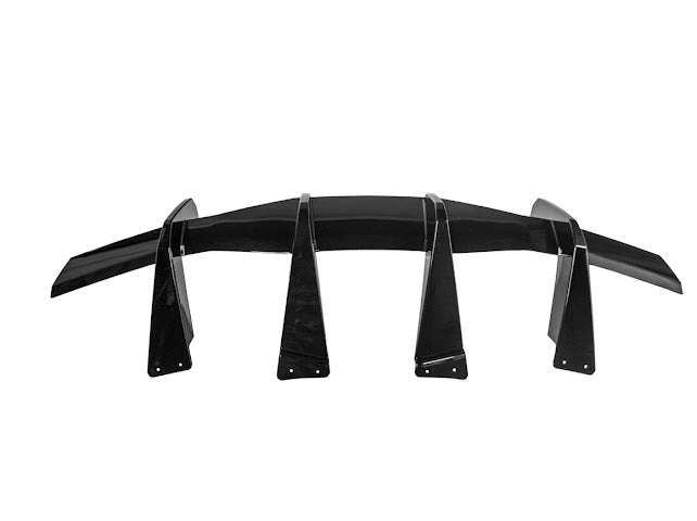 2020-Up Corvette C8 STINGRAY & Z51 | CARBON FLASH 3Pcs Rear Bumper *ADD-ON* Diffuser Lip