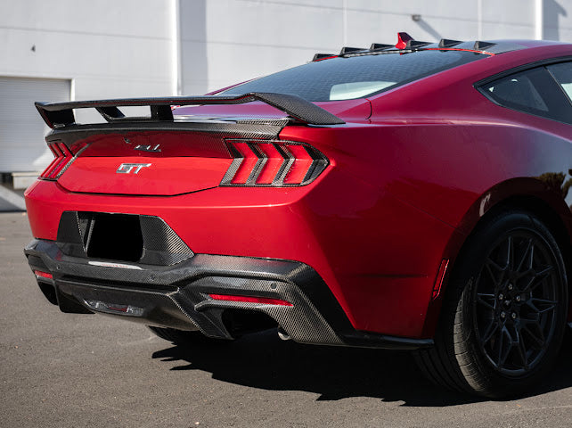 2024+ FORD MUSTANG S650 COUPE |   CARBON FIBER REAR ROOF WING SPOILER