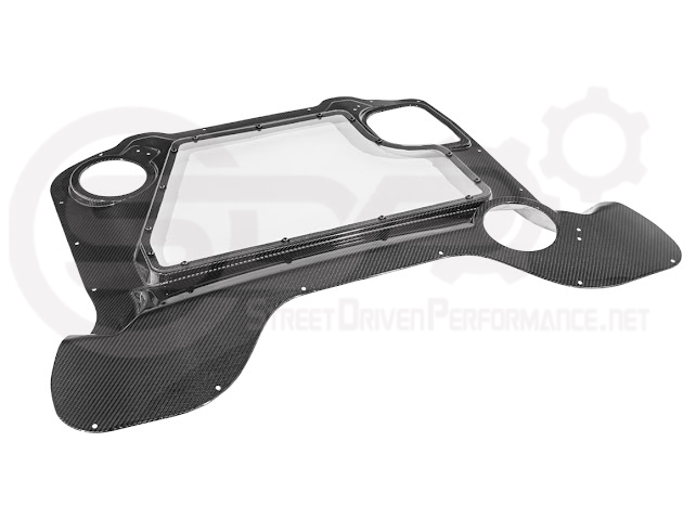 2020+ CORVETTE C8 CONVERTIBLE | HTC CARBON FIBER EXPOSED ENGINE BAY PANEL COVER REPLACEMENT