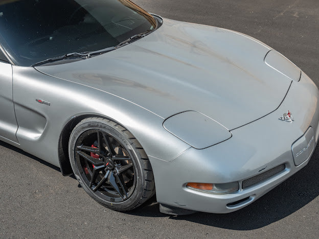 1997-2004 CHEVROLET CORVETTE C5 FRONT AND REAR EXTENDED SPLASH GUARDS / MUD FLAPS