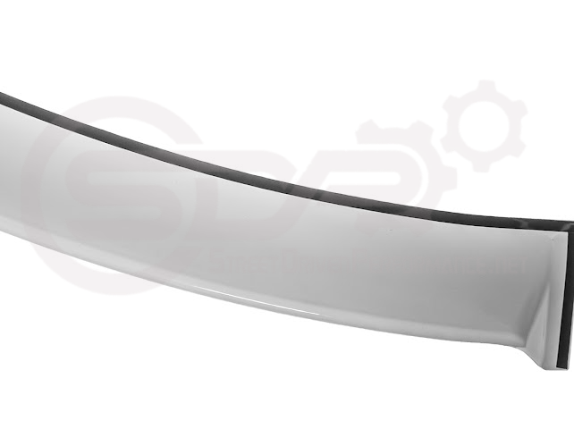 2003-2008 Toyota Corolla | JDM Tape-On Tinted Black Rear Roof Window Visor Guard