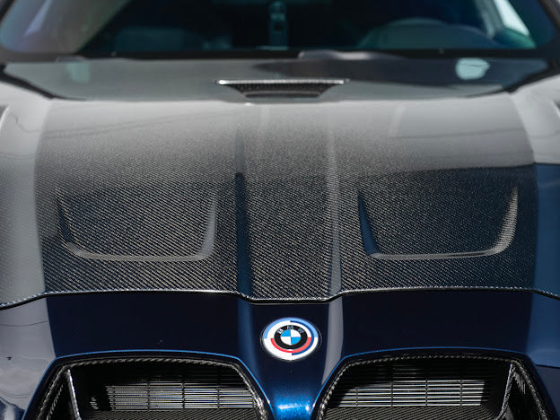 2021+ BMW G80 M3 & 2021+ BMW G82 / G83 M4 | SDP PERFORMANCE  STYLE CARBON FIBER FRONT HOOD