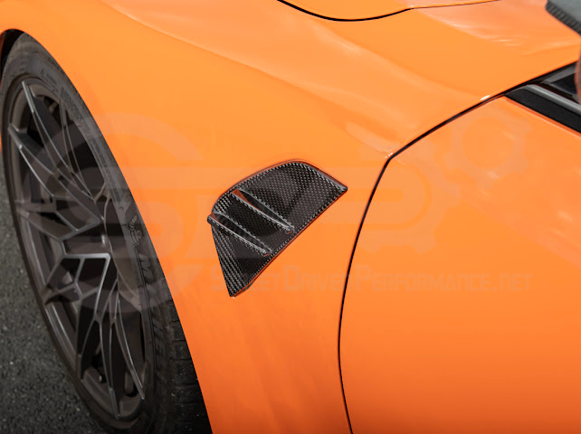 2021-UP BMW G80 M3 | FACTORY REPLACEMENT CARBON FIBER SIDE FENDER VENT COVERS REPLACEMENT PAIR