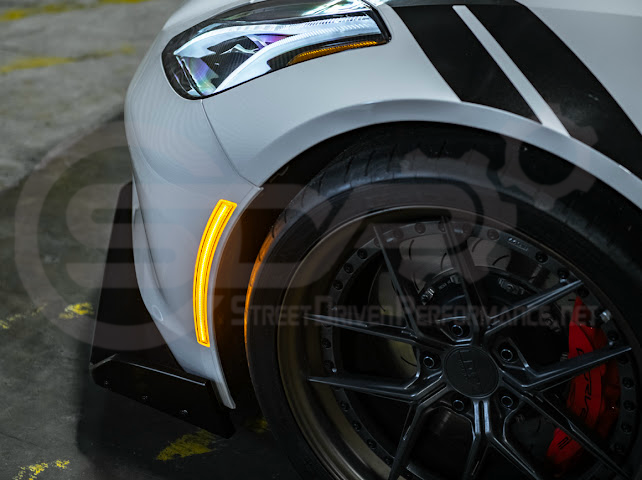 2014-2019 Chevrolet Corvette C7 | Factory Style Front & Rear LED Side Marker Lights Pair