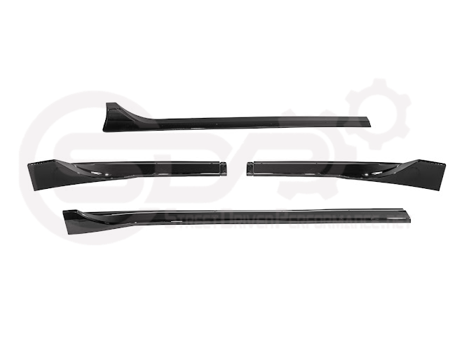 2025-UP TESLA MODEL Y | SDP TRACK STYLE SIDE SKIRTS ROCKER PANEL GROUND EFFECTS PAIR