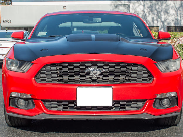2015-23 FORD MUSTANG S550 | GT500 STYLE FRONT AIR VENTED HOOD