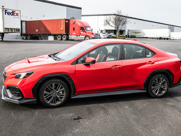 2022-UP SUBARU WRX | JDM “COMPETITION SPORT” PACKAGE FRONT BUMPER LIP SPLITTER GROUND EFFECTS