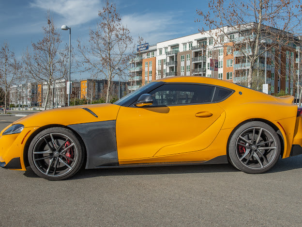 2020-Up Toyota GR Supra A90 A91 | JDM Factory Style Carbon Fiber Front Side Fender (Pair)