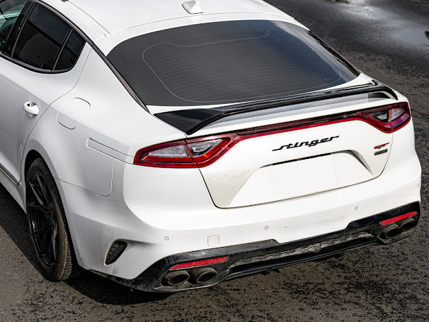 2018-Up Kia Stinger Scorpion GT Style GLOSSY BLACK Rear Trunk Lid Wing Spoiler