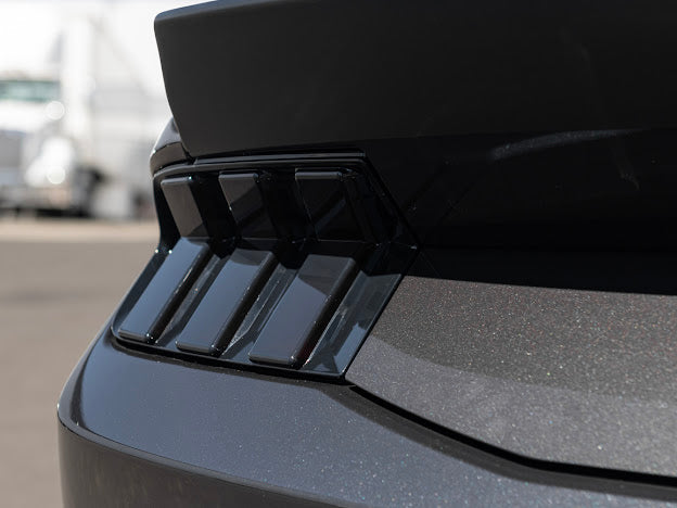 2024-UP FORD MUSTANG S650 | SMOKE TINTED REAR TAIL LIGHT TRIM BEZEL COVER