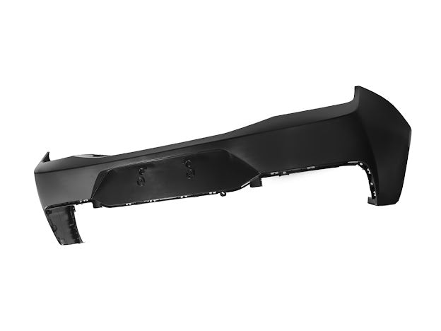 2024-Up Ford Mustang S650 | Factory Style PRIMED BLACK Rear Bumper Cover Replacement