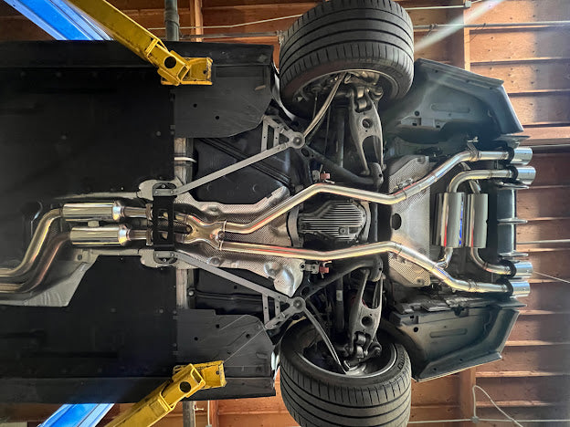 2015-2020 BMW F80 M3 F82 / F83 M4 | 2.5" PIPING W/ 3.5 " QUAD TIPS AXLE BACK EXHAUST