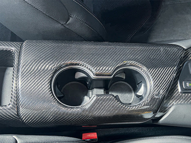 2020-Up Toyota GR Supra A90 A91 | Factory Style DRY CARBON FIBER Center Console Arm Rest Panel Cover
