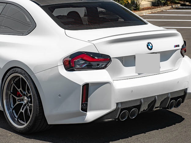 2023-UP BMW M2 | M-SPORT PERFORMANCE PACKAGE CARBON FIBER REAR BUMPER DIFFUSER
