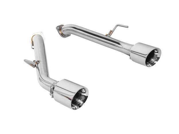 2023-PRESENT NISSAN 400Z RZ34 | MUFFLER DELETE AXLE BACK DUAL TIPS EXHAUST (CHROME OR BURNT BLUE TIPS)