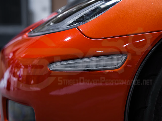 2005-2013 Chevrolet Corvette C6 | Amber Light LED Side Fender Markers Pair (Front and / or Rear) {Clear, Amber, Red, or Smoke Lenses}