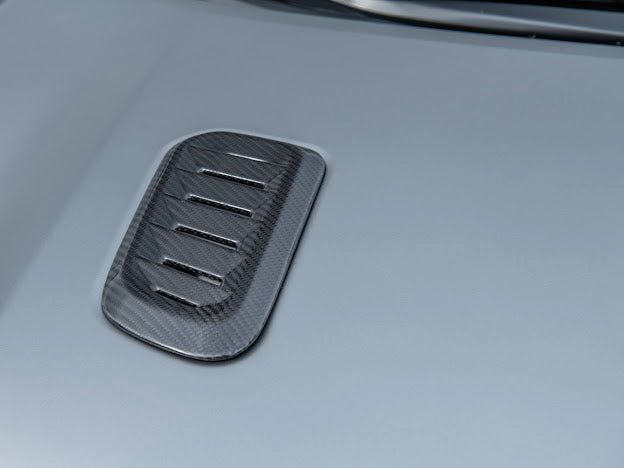 2023-UP TOYOTA GR COROLLA |FACTORY STYLE CARBON FIBER FRONT BULGE HOOD VENTS REPLACEMENT