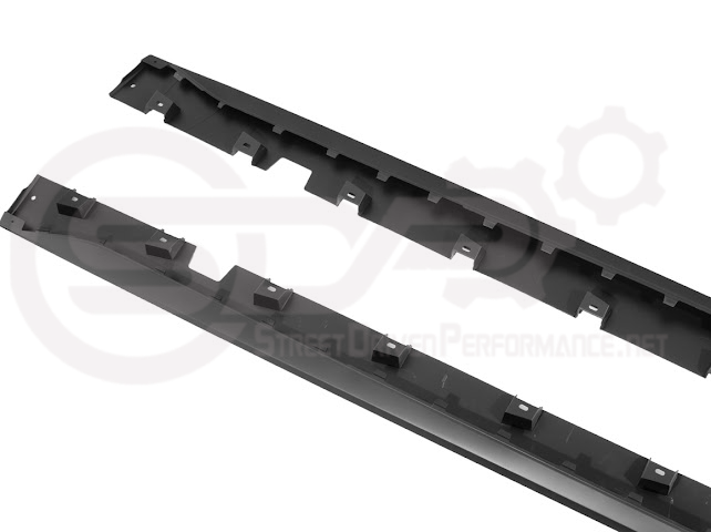 2015-2023 FORD MUSTANG S550 | SIDE SKIRTS EXTENSION ROCKER PANELS GROUND EFFECTS