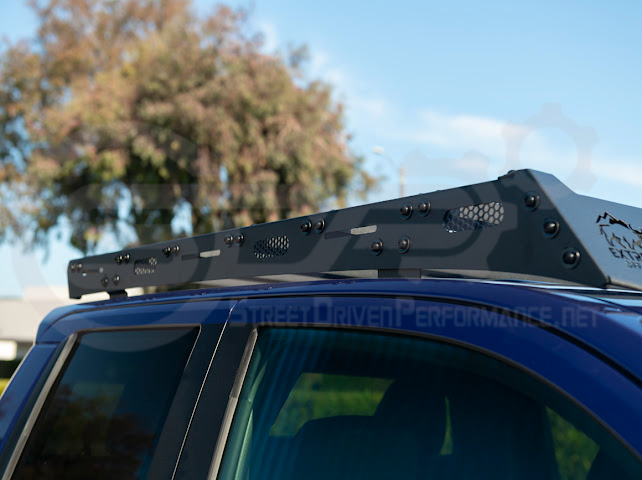 2016-2023 Toyota Tacoma | Extreme Off-Road Version 2 Carbon Steel Black Top Roof Rack Cargo Luggage Carrier