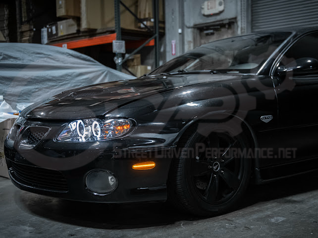 2004-2006 Pontiac GTO | Front Clear / Red / or Black Lens Amber Light LED Side Markers Pair