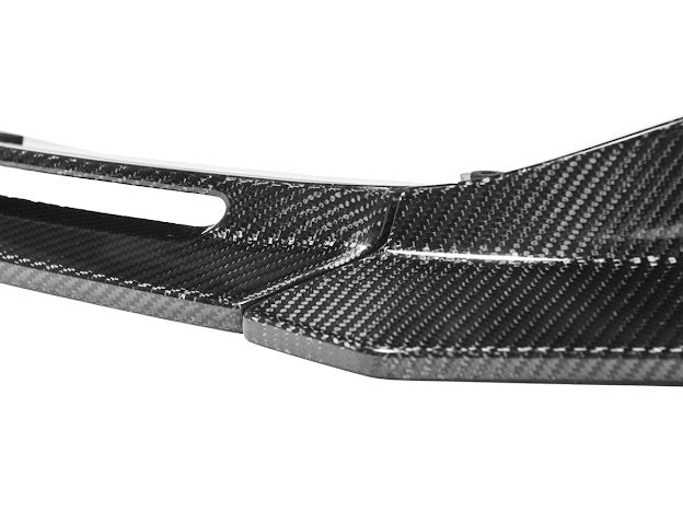2021-Up BMW G80 M3 & G82 / G83 M4 | M-Performance Style CARBON FIBER 3-Piece Front Bumper Lip Splitter Ground Effects