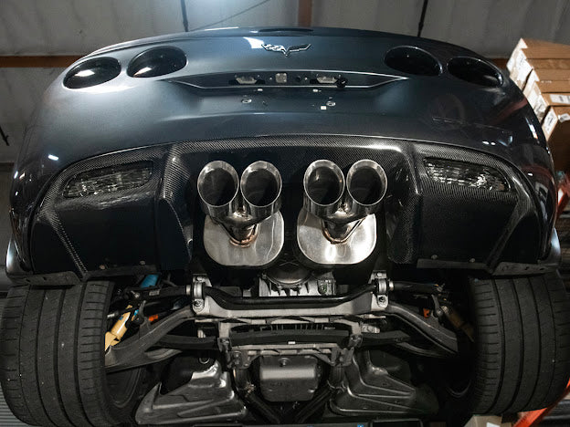 2005-13 CORVETTE C6 REAR BUMPER DIFFUSER