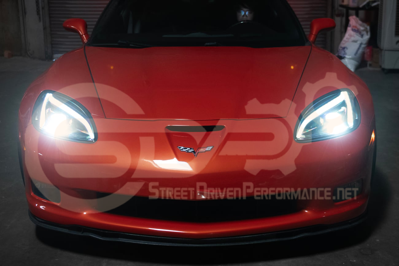 2005-2013 CORVETTE C6 | C8 STYLE TURN SIGNAL HEADLIGHTS