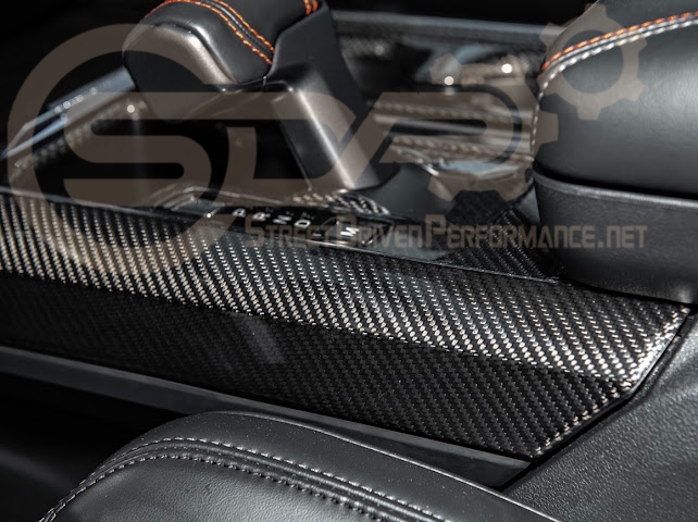 2021-UP FORD F-150 | FACTORY STYLE CARBON FIBER CENTER CONSOLE SIDE PANELS TRIM COVER PAIR