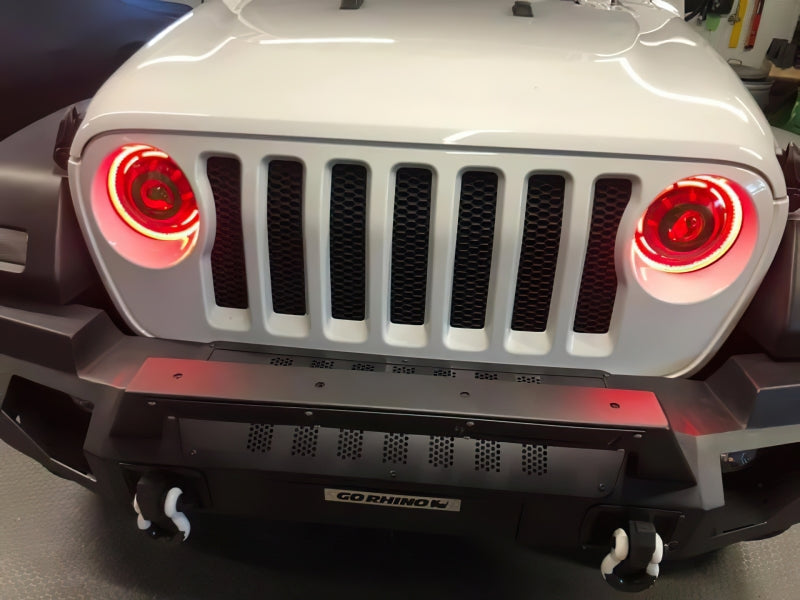 Oracle Oculus Bi-LED Projector Headlights for Jeep JL/Gladiator JT - w/ Simple Controller